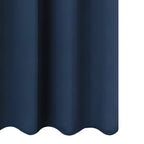 LEMOMO Blackout Curtains 66 x 84 inch/Navy Blue Curtains Set of 2 Panels/Thermal Insulated Room Darkening Bedroom Curtains
