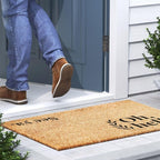 Barnyard Designs Doormat Welcome Mat for Outdoors, Large Front Door Entrance Mat, Brown (Oh Hello, 36x24)