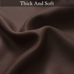 SimpleHome Brown to Grey White Ombre Room Darkening Curtains 84 Inch