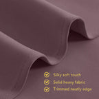 NICETOWN Blackout Curtains for Bedroom, Dry Rose, 34 inches by 70 inches Long Curtains & Drapes for Living Room, Thermal Insulated Window Treatment Draperies for Nursery