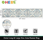 HEBE Hallway Runner Rug 2'8''x12', Washable Non Slip Kitchen Rug Runner