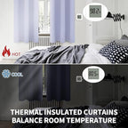 BGment Short Curtains for Small Window 45 Inch Long - Lavander 2 Panels
