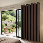 Joydeco Blackout Patio Sliding Door Curtains, Privacy Room Divider Curtains