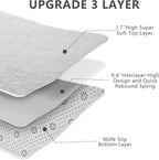 10X14 Large Area Rugs for Living Room Bedroom,White Big Shag Rug for Bedroom Dorm,Soft Fluffy Indoor Carpet Nursery Rugs for Kids Girls Room Home Decor (White, 10X14 Feet)