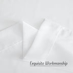 NICETOWN Soft Voile White Sheer Curtains 63 inches Long - Grommet Living Room Curtains Elagant & Airy Breathable Light Filtering Window Treatments for Bedroom, W42 x L63, 2 Panels