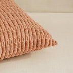 Fancy Homi 4 Packs Decorative Throw Pillow Covers for Living Room Couch Bed, Modern Farmhouse Boho Home Décor Accent Cushion Case, 18" x 18", Peach