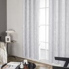 Deconovo Living Room Curtains 63 Inches Long, Blackout Curtains for Bedroom