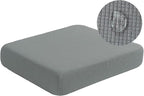 Water Repellent Sofa Seat Cushion Covers High Stretch Furniture Protector (Sofa Cushion, Dove Grey)