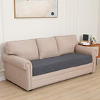 Easy-Going Stretch Cushion Cover Sofa Cushion Furniture Protector Sofa Seat Sofa slipcover Sofa Cover Soft Flexibility with Elastic Bottom(Oversized Sofa Cushion,Gray)