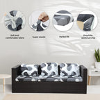 8 Piece Outdoor Cushion Covers, Patio Sofa Cushion Covers, Stretch Fit