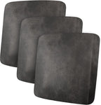 Leather Look Couch Cushion Covers Sofa Seat Slipcovers Sets Couches Furniture Protector for Sectional Armchair Loveseat Pets Kids Stretch Spandex Fabric (3 Cushion Sofa, Taupe)