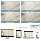Ebesto Cream Sheer Curtains for Window 96 Inches Long 2 Panels Set, Soft Airy Light Filtering Voile Sheer Curtains for Living Room Bedroom, Dual Rod Pocket Elegant Window Drapes, 2x42Wx96L Inches