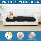 Smiry Couch Cushion Covers, Stretch Couch Covers for Sofa