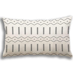 YCOLL Lumbar Pillow Covers 12x20 Set of 4, Modern Sofa Throw Pillow Cover, Decorative Outdoor Linen Fabric Pillow Case for Couch Bed Car，Gray