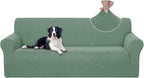 U-NICE HOME Stretch Couch Cover Sofa Cover Sofa Slipcover Furniture Protector for 3 Cushion Couch Sofa Pet Friendly(Sofa, Cyan)
