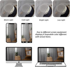 Chyhomenyc Light Grey Sheer Valances for Windows - Light Filtering Small Kitchen Curtains, Rod Pocket Short Top Window Treatment Decor for Living Room Bathroom Basement, 42Wx16L inches, 2 Panels