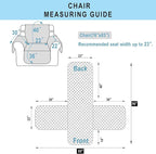 Recliner Chair Covers Reversible Sofa Cover Couch Cover for Pets Lazy Boy Furniture Protector(23''Chair,Greyish Green/Taupe)