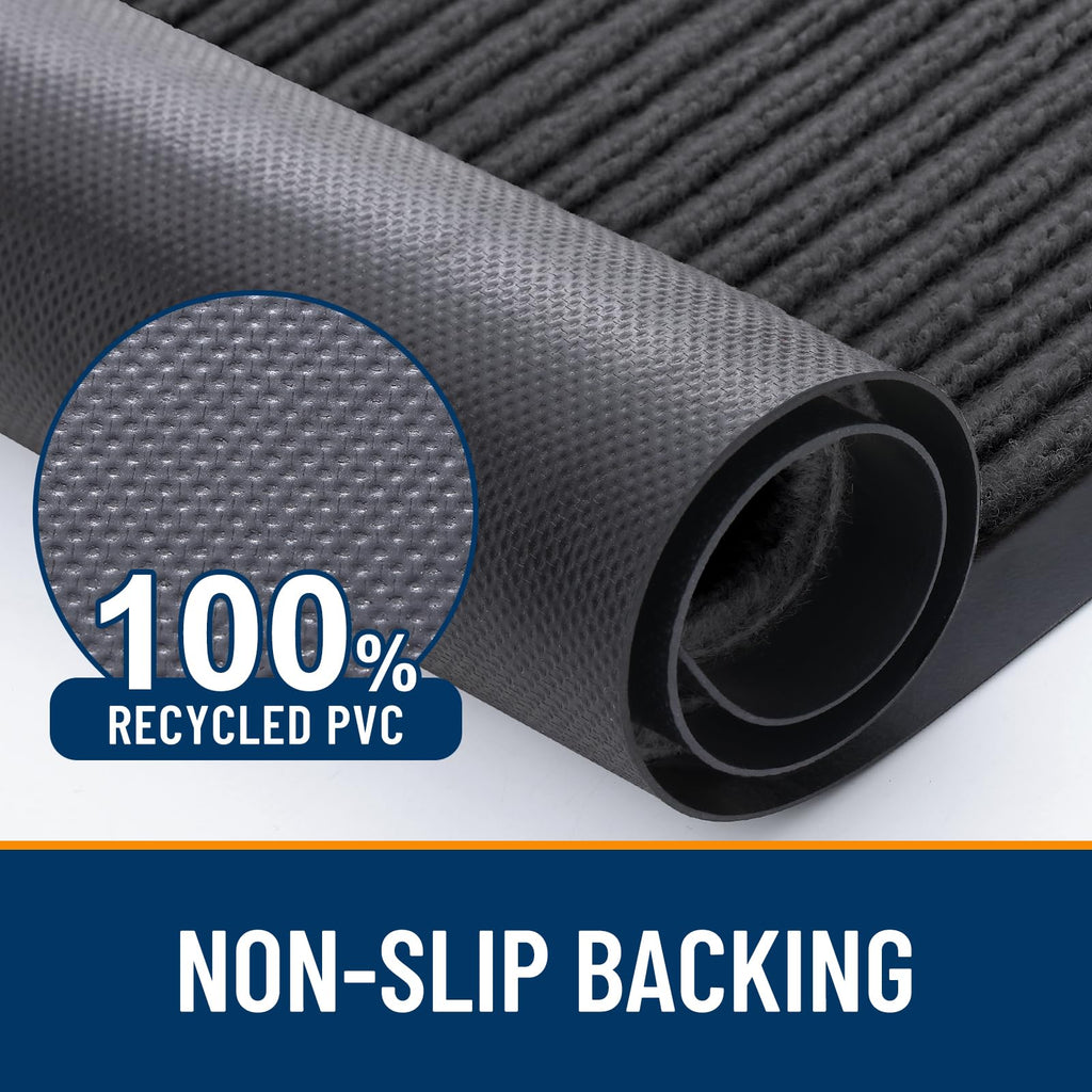 OLANLY Front Door Mat 71x47, Waterproof Heavy-Duty Indoor Outdoor Doormat