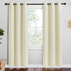 NICETOWN Navy Blackout Curtains for Kid's Room 42" Wide x 78" Long 2 Panels