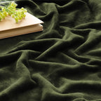 BEDELITE Fleece Blanket Olive Green Throw Blankets for Couch & Bed, Luxury Plush Cozy Fuzzy Blanket 50x60 inches, Super Soft Warm Lightweight Throw Blanket for Travel Camping
