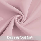 Yakamok Extra Wide Blackout Curtain for Sliding Glass Door, Grommet Thermal Insulated Room Divider Curtain 100W x 84L inch, Room Darkening Patio Curtain,8.3ft Wide x 7ft Tall, 1 Panel,Pink