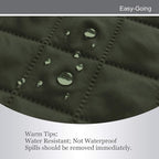 Easy-Going Sofa Slipcover Reversible Loveseat Sofa Cover Couch Cover for 2 Cushion Couch Furniture Protector with Elastic Straps for Pets Kids Dog Cat (Oversized Loveseat, Army Green/Beige)