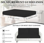 4Pcs Patio Stretch Cushion Covers,Outdoor Sofa Replacement Cover Slipcovers for Patio Furniture Cushion Covers, Washable Reusable Furniture Protector