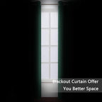 LEMOMO Dark Green Thermal Blackout Curtains/38 x 84 Inch/Set of 2 Panels Room Darkening Curtains for Bedroom
