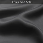 SimpleHome Ombre Room Darkening Curtains 36 inches Length for Bedroom,Grommet Gradient Light Blocking Black Gradient Window Curtains for Living Room,2 Panels, 52x36 inches