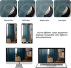 Chyhomenyc Sheer Valances for Windows 2 Pack, Small Window Curtains for Living Room Bathroom Cafe Laundry Basement, Modern Top Dual Rod Pocket Voile Curtain, 42W x 18L inches, Stone Blue