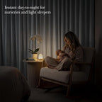 NICETOWN Farmhouse 100% Blackout Linen Curtains for Bedroom, Off White, 52" Wide, 2 Pieces, Privacy Vertical Window Drapes 84 inch Long for Office Laundry Windows