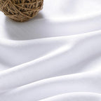 Snow White Linen Curtains 72 Inches Long for Living Room Light Filtering Semi Sheer Curtain Back Tab Luxury Neutral Coastal Modern Farmhouse Decor Drapes for Bedroom Dinner Room 52x72, 2 Panels