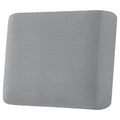 H.VERSAILTEX Super Stretch Individual Seat Cushion Covers Sofa Covers Couch Cushion Covers Slipcover Sets Thick Jacquard Textured Twill Fabric (1 Piece Chair Cushion Cover, Dove)