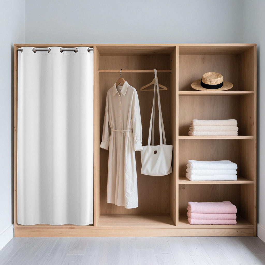 Joydeco Door Curtain Blackout Curtains for Doorway Privacy Closet Drapes