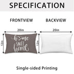 Hexagram Geometric Gray Pillow Covers 12x20, Decorative Pillow Covers