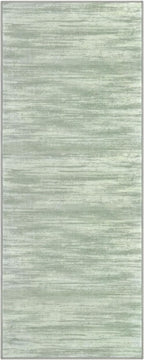 KOZYFLY Kitchen Runner Rug for Hallway Non-Slip Modern Abstract Runner Rug 2x5 Green, Washable Carpet Runner Laundry Room Mat with Soft Low Pile for Entryway Bathroom Bedroom Kitchen