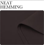 NICETOWN Blackout Curtains for Living Curtains, Toffee Brown, 2 Panels, 29 by 30, Room Darkening Window Curtain Panels, Easy-Care Solid Thermal Insulated Draperies/Drapes for Daughter Room
