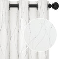 Deconovo Living Room Curtains 84 Inches Long, Blackout Curtains for Bedroom