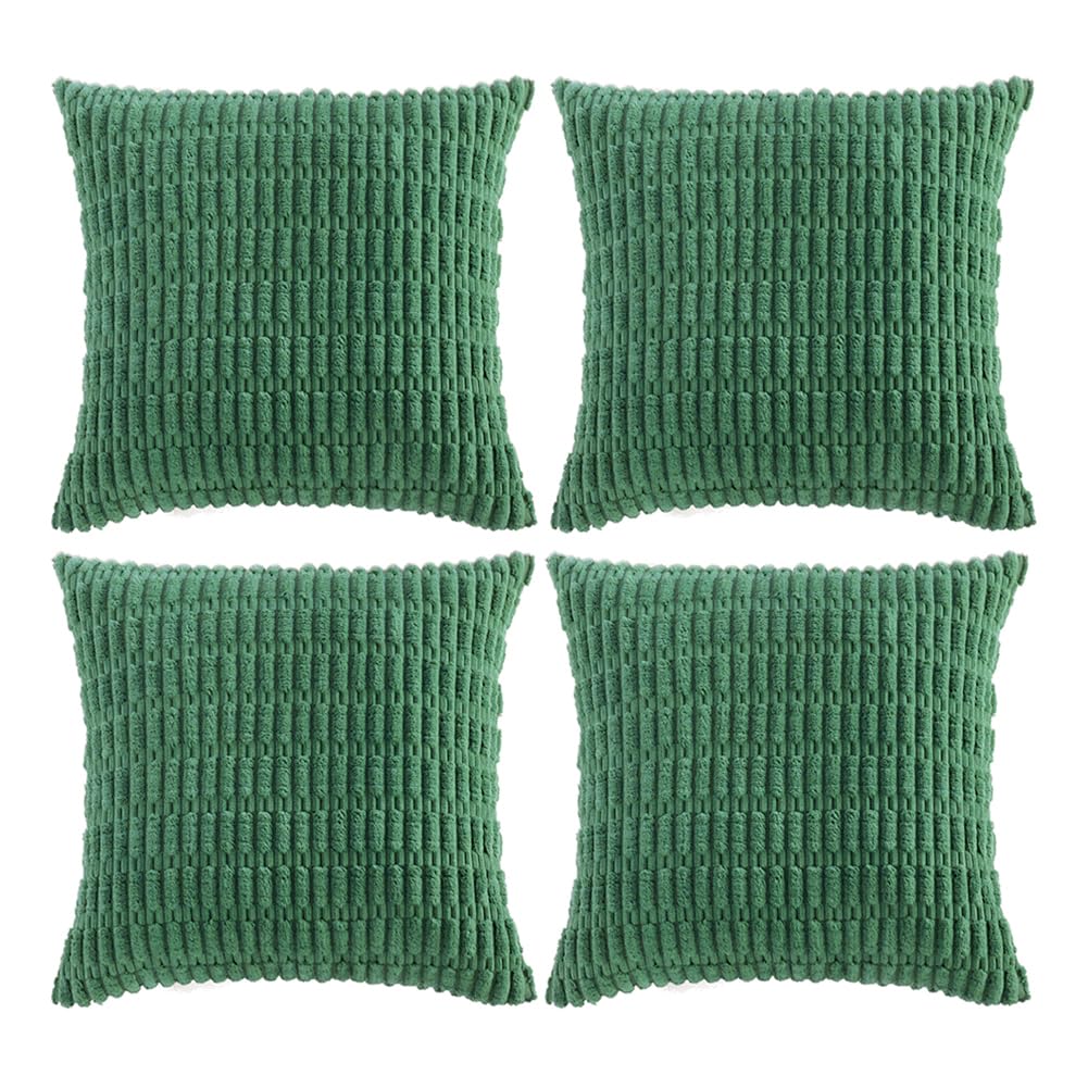 Fancy Homi 4 Packs Decorative Throw Pillow Covers for Living Room Couch Bed, Modern Farmhouse Boho Home Décor Accent Cushion Case, 18" x 18", Fall