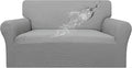 Easy-Going Waterproof Loveseat Couch Cover Stretch Jacquard Sofa Cover