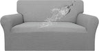 Easy-Going Waterproof Loveseat Couch Cover Stretch Jacquard Sofa Cover