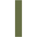 KOZYFLY Extra Long Runners for Hallways 3x18 ft Washable Kitchen Runner Non Slip Rubber Backed Hallway Rug Cotton Entryway Runner Rug Floor Carpet for Indoor Hall, Kitchen, Olive Green/Earthy Green