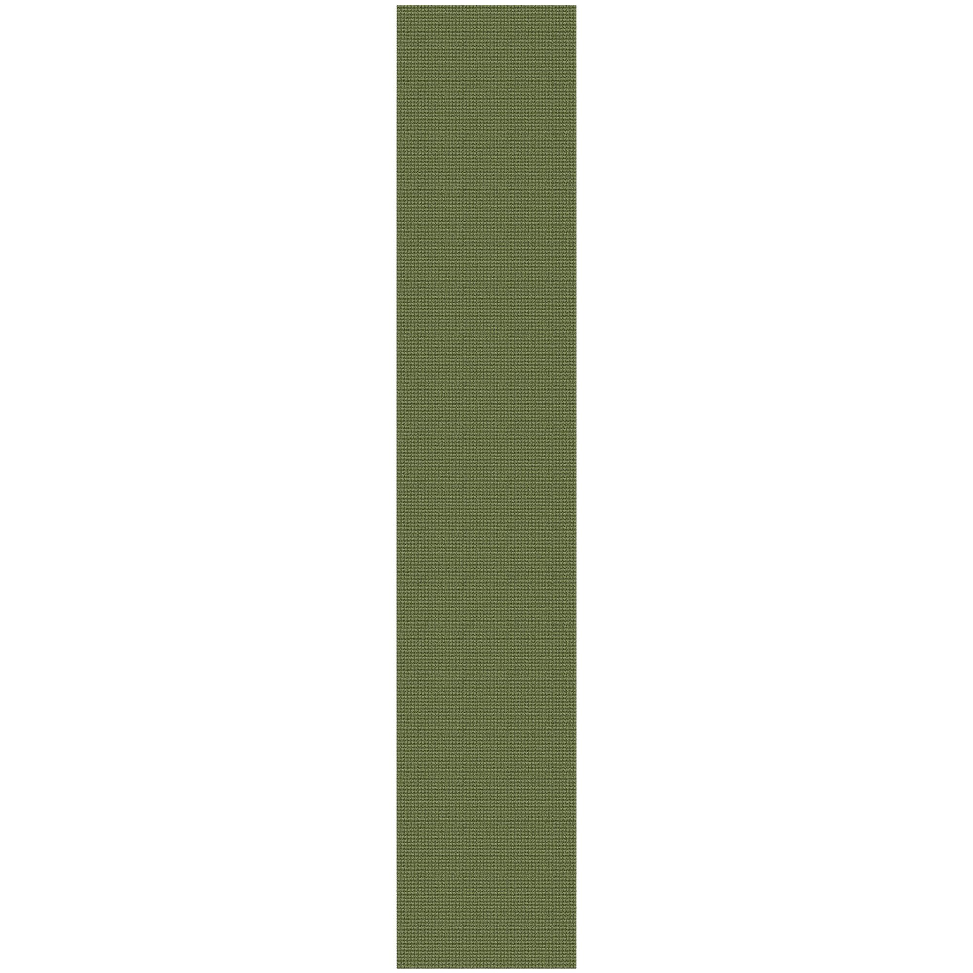 KOZYFLY Extra Long Runners for Hallways 3x20 ft Washable Kitchen Runner Non Slip Rubber Backed Hallway Rug Cotton Entryway Runner Rug Floor Carpet for Indoor Hall, Kitchen, Olive Green/Earthy Green
