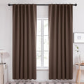 Deconovo Blackout Curtains for Bedroom, Living Room Curtains 84 Inches Long