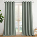 NICETOWN Room Darkening Draperies Curtains Panels, 2 Panels Sage Green W52 x L90