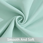 Yakamok Room Darkening Curtains 52x90 inch Length Aqua-Living Room