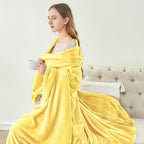 BEDELITE Fleece Blanket Twin Size Light Yellow Throw Blankets for Couch & Bed, Luxury Plush Cozy Fuzzy Blanket 60x80 inches, Super Soft Warm Lightweight Throw Blanket for Travel Camping