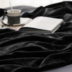Bedsure GentleSoft Fleece Bed Blankets Large Size Black - Soft Lightweight Fuzzy Cozy Luxury Oversized King Blanket Microfiber, Room Home Decor Gifts for Women and Men, 120x120 inches