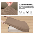 Easy-Going Stretch 4 Pieces Couch Cushion Covers for Sectional Sofa L Shape