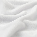 BEDELITE Fleece Blanket Soft Plush King Size Bed Blanket White 108"x90"